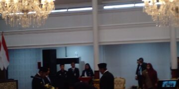 Gubernur Herman Duri Resmi Lantik Kepala BPKP Provinsi Sumatera Selatan