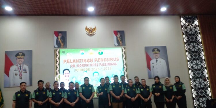 Pelantikan Pengurus Perkumpulan Bulu Tangkis KORPRI Kota Palembang