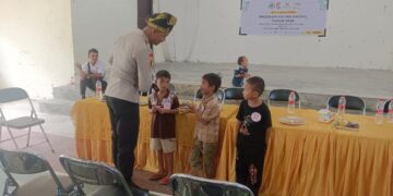 Polsek Kerumutan Hadiri Khitan Massal, Tingkatkan Pelayanan Masyarakat