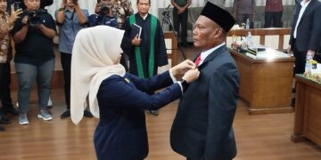 Ismail Dilantik PAW Anggota DPRK Langsa Partai Aceh