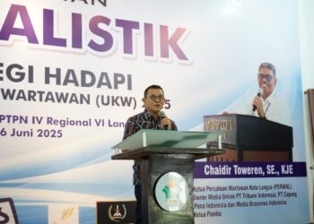 Region Head PTPN IV Regional VI: Jurnalis Harus Berpegang Pada Kode Etik