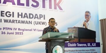 Region Head PTPN IV Regional VI: Jurnalis Harus Berpegang Pada Kode Etik