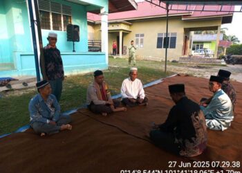 Bhabinkamtibmas Langgam Sambangi Warga, Ajak Jaga Kamtibmas dan Waspada Hoax