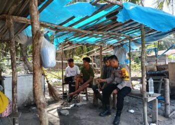 Polsek Bunut Laksanakan DDS Sambang Warga, Imbau Jaga Harkamtibmas dan Waspada Hoaks