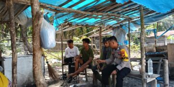 Polsek Bunut Laksanakan DDS Sambang Warga, Imbau Jaga Harkamtibmas dan Waspada Hoaks