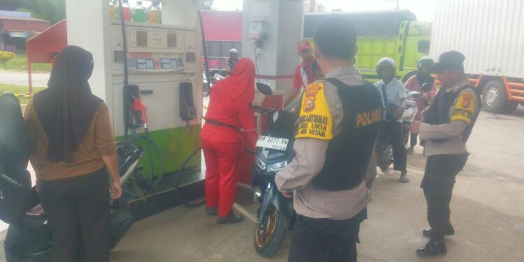 Cegah Aksi Kejahatan, Polsek Ukui Sambangi Obvit dan Titik Rawan di Akhir Pekan