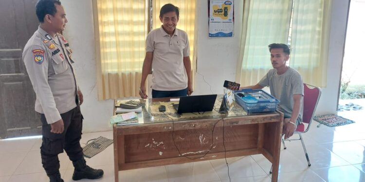 Polsek Bunut Lakukan Silaturahmi dan Edukasi Warga, Tekankan Pentingnya Menangkal Hoaks