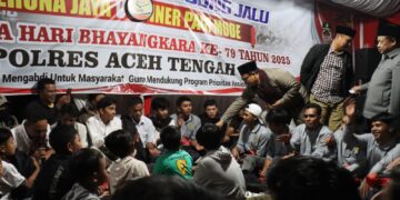 Angkat Kesenian Dan Budaya Di Peringatan Bhayangkara Ke-79, Polres Aceh Tengah Gelar Didong Gayo
