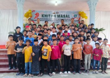 Rangkaian HUT PT CMN ke-12 dan Bhayangkara ke-79, 62 Anak Dikhitan Gratis di RSUCM Langsa