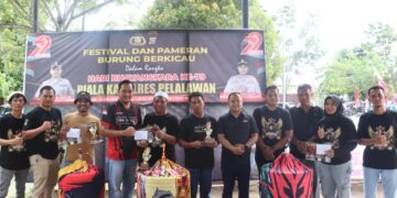 Festival Kicau Burung Meriahkan HUT Bhayangkara ke-79 di Pangkalan Kerinci