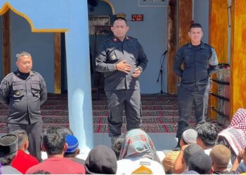 Awali Hari Pertama Kerja, Karutan Takengon Melakukan Kontrol Keliling Dan Menyapa WBP