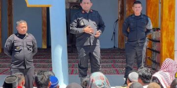 Awali Hari Pertama Kerja, Karutan Takengon Melakukan Kontrol Keliling Dan Menyapa WBP