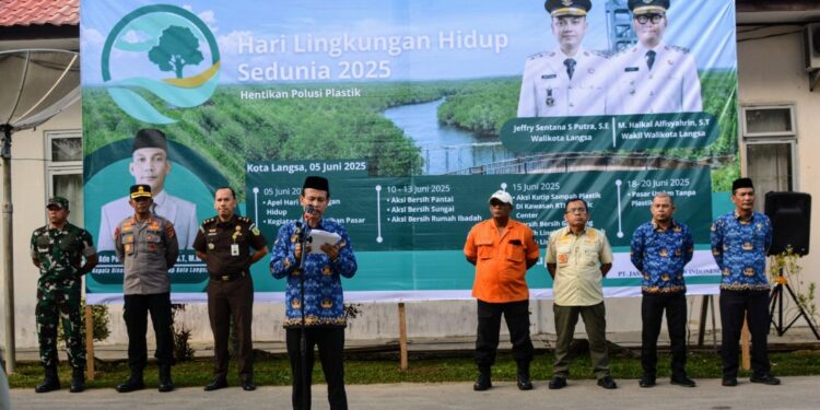 DLH Langsa Gelar Apel Hari Lingkungan Hidup Sedunia