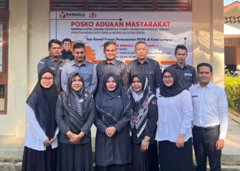 Bawaslu Kota Langsa Buka Posko Aduan Masyarakat Terkait PDPB