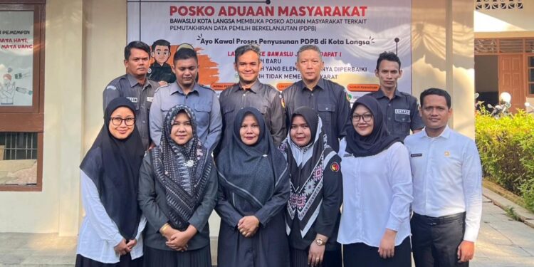 Bawaslu Kota Langsa Buka Posko Aduan Masyarakat Terkait PDPB 