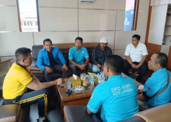 DPD KNPI Bangun Kolaborasi Kemitraan Bersama Polres Langsa