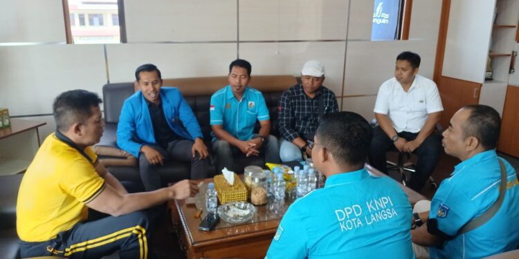 DPD KNPI Bangun Kolaborasi Kemitraan Bersama Polres Langsa
