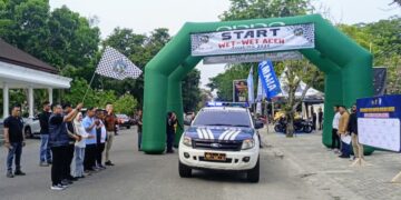 Wali Kota Bersama Wakil Wali Kota Langsa Lepas Komunitas WWA Berangkat Touring