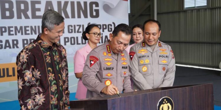 Kapolri Resmikan Hanggar Presisi Dan Groundbreaking 9 Titik SPPG Tahap II Di Riau