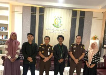 HMI Nagan Raya Silahturahmi Ke Kejari, Sepakat Perkuat dan Kolaborasi