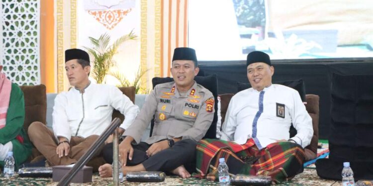 Kapolres Banyuasin Hadiri Harlah Ponpes Sabilul Hasanah