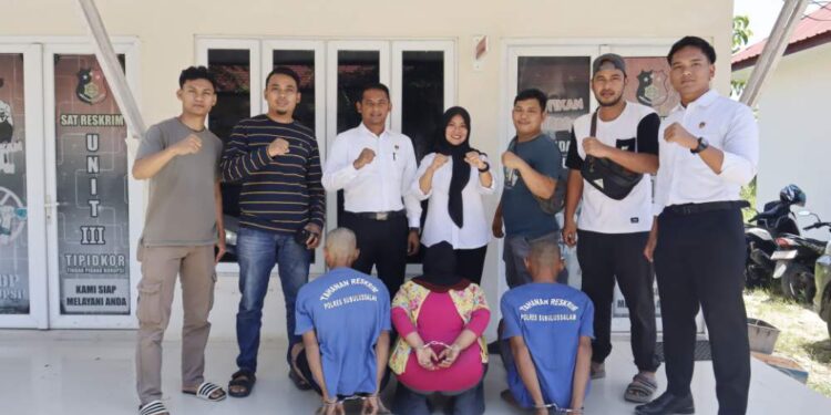 Tim Resmob Polres Subulussalam Amankan 3 Orang Tersangka Pencabulan