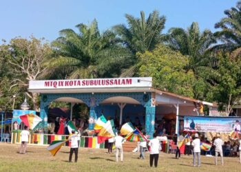 Persiapan MTQ Ke-IX Kota Subulussalam Di Desa Lae Saga Sudah 100 Persen Rampung