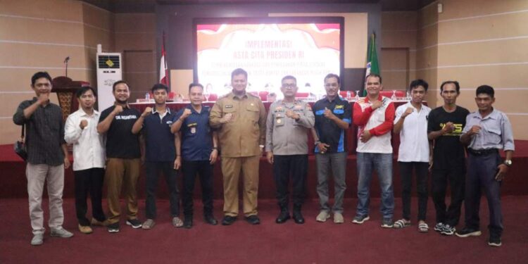 Polres Banyuasin Galang Komitmen Forkompimda Wujudkan Asta Cita Presiden RI