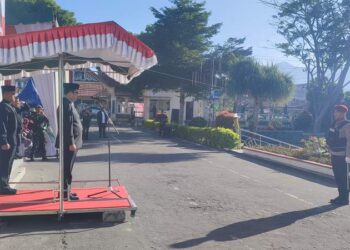 Berlangsung Khidmat, Bupati Aceh Tengah Pimpin Upacara HUT Bhayangkara Ke-79