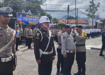 Ops Patuh Seulawah 2025 Dimulai, Kapolres Aceh Tengah Pimpin Apel Gelar Pasukan