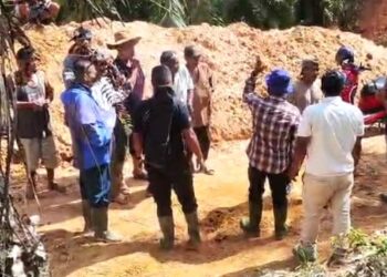 Warga Kecamatan Penanggalan Kembali Berseteru Dengan PT Laot Bangko, Akses Jalan Dihambat