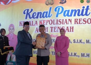 Rektor IAIN Takengon Hadiri Acara Kenal Pamit Kapolres Aceh Tengah