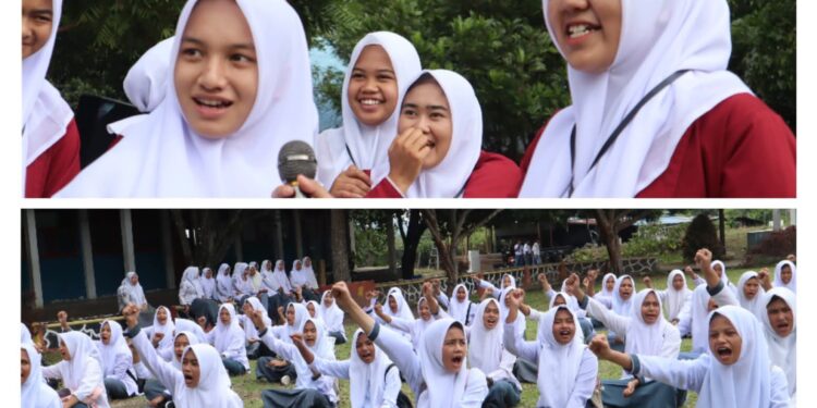 SMA Negeri 9 Takengon Gelar MPLS Kepada Siswa Baru