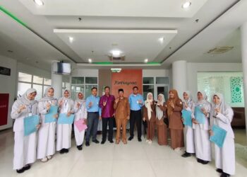 Pengantaran Siswa SMKN 1 Takengon PKL Ke Bank Aceh