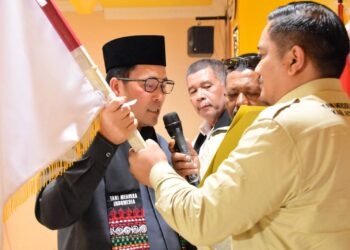 Hadiri Pelantikan Tani Merdeka, Bupati Haili Yoga: “Mari Wujudkan Kemandirian Dan Kesejahteraan Petani”