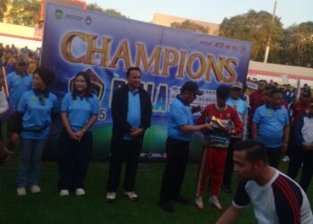 Pembukaan Porprov KORPRI Sumsel dan Penutupan Sepak Bola U15 Oleh Gubernur