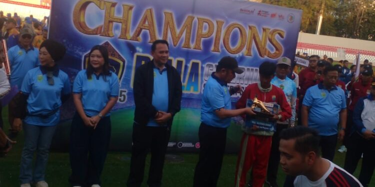 Pembukaan Porprov KORPRI Sumsel dan Penutupan Sepak Bola U15 Oleh Gubernur