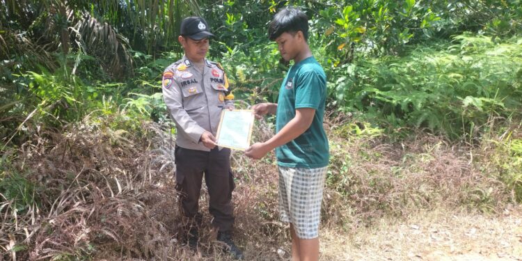 Polsek Pangkalan Lesung Patroli Karhutla, Tak Ditemukan Titik Api