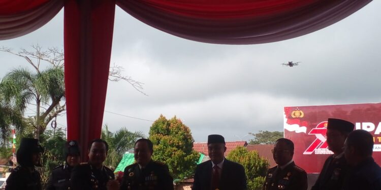 Upacara Dan Syukuran Hari Bhayangkara Ke-79 Kota Palembang 