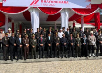 Kalapas Narkotika Langsa Hadiri Upacara HUT Bhayangkara ke-79, Perkuat Sinergi dengan Polri