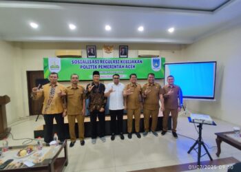 66 Sekdes di Langsa Ikut Sosialisasi Regulasi Kebijakan Politik Pemerintah Aceh