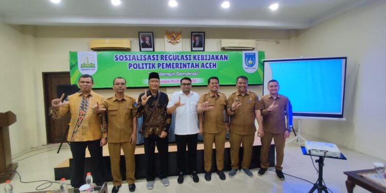 66 Sekdes di Langsa Ikut Sosialisasi Regulasi Kebijakan Politik Pemerintah Aceh