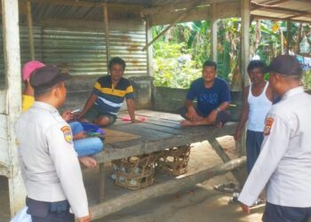 Polsek Ukui Gencarkan KRYD dan Edukasi Warga untuk Jaga Kamtibmas