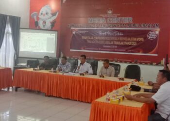 KIP Kota Subulussalam Gelar Rapat Pleno Terbuka Rekapitulasi PDPB Triwulan II 2025