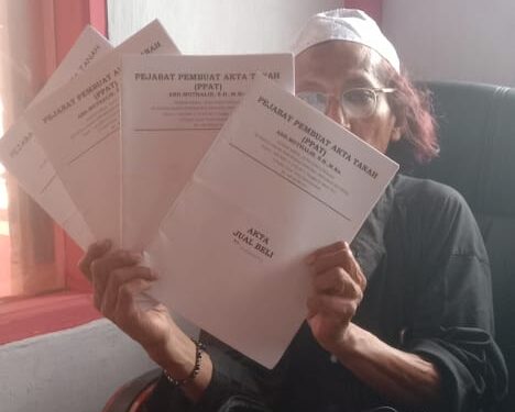 Oknum mantan Kades Suak Jampak Jual Tanah Wakaf Pesantren