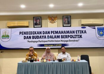 Kesbangpol Aceh Gelar Sosialisasi Pemahaman Etika dan Budaya Berpolitik bagi Kaum Hawa di Langsa