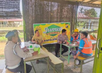 Jumat Curhat Polsek Ukui, Ruang Aspirasi Warga untuk Lingkungan yang Aman dan Damai