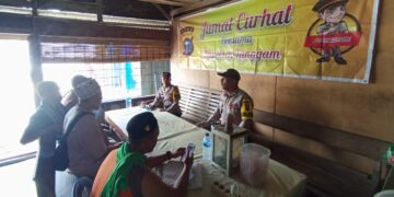 Polsek Langgam Gelar ‘Jumat Curhat’, Dengarkan Aspirasi Warga Terkait Keamanan dan Kamtibmas