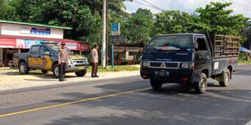 Polsek Pangkalan Lesung Tingkatkan Patroli untuk Cegah Kecelakaan Lalu Lintas