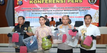 Dua Pelaku Pencurian Dengan Kekerasan yang Mengakibatkan Korban Meninggal Dunia Akhirnya Ditangkap Polisi Ternyata Tetangga Sendiri